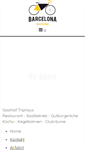 Mobile Screenshot of gasthof-triphaus.de